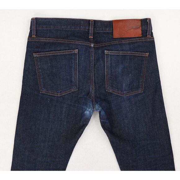 Naked & Famous Super Skinny Guy Jean Mens 32 X 29 Blue Stretch Selvedge Denim - Picture 4 of 11
